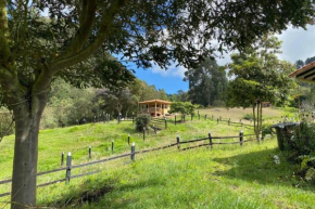 Un refugio en las montañas de Tabio